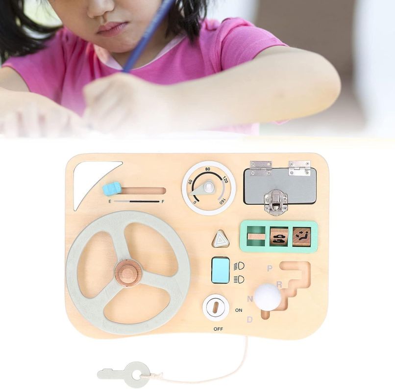 VOLANTE MANUBRIO MONTESSORI DE MADERA-3