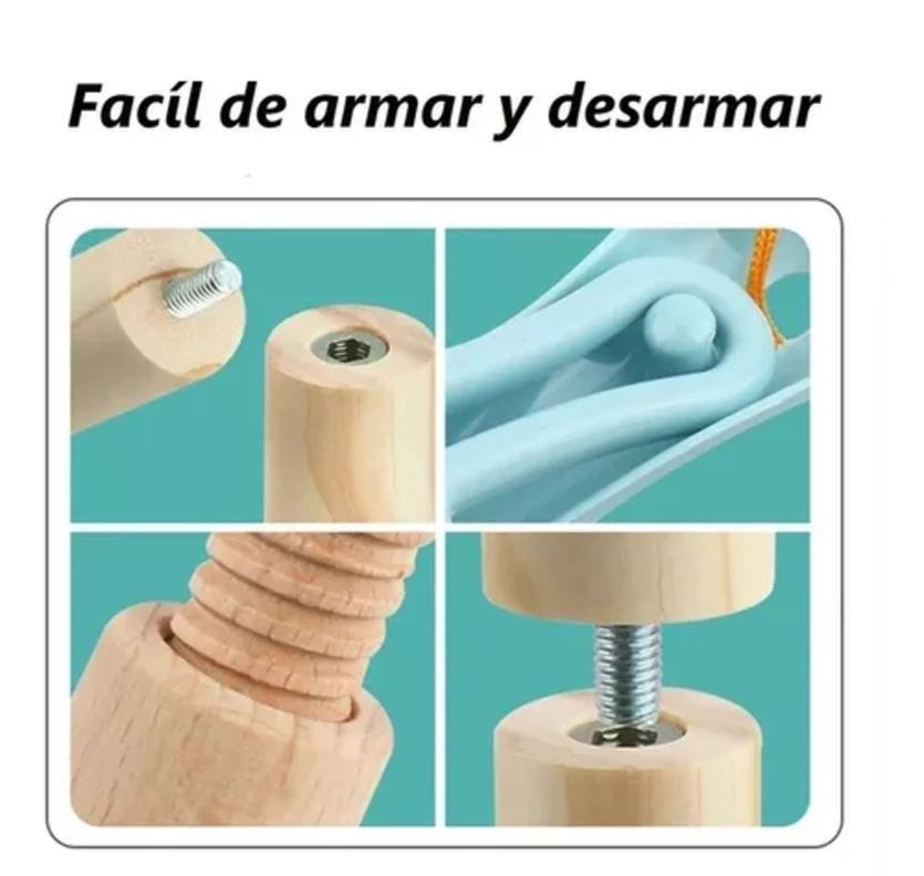 SET DE ASEO Y LIMPIEZA JUGUETE DE MADERA PARA NIÑOS-4