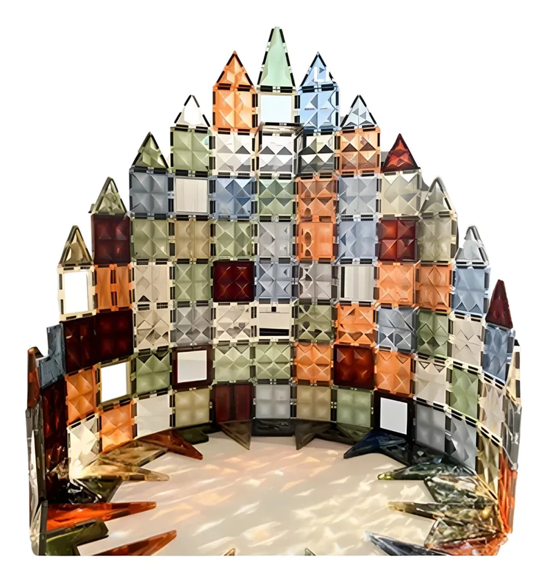 Set Imanes Bloques Magnéticos 200 piezas-0