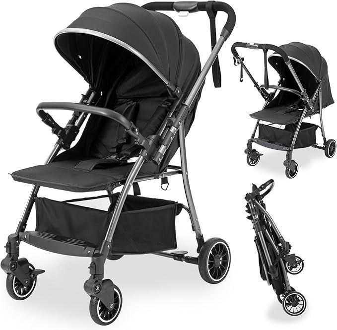 Coche de Paseo Reversible Negro