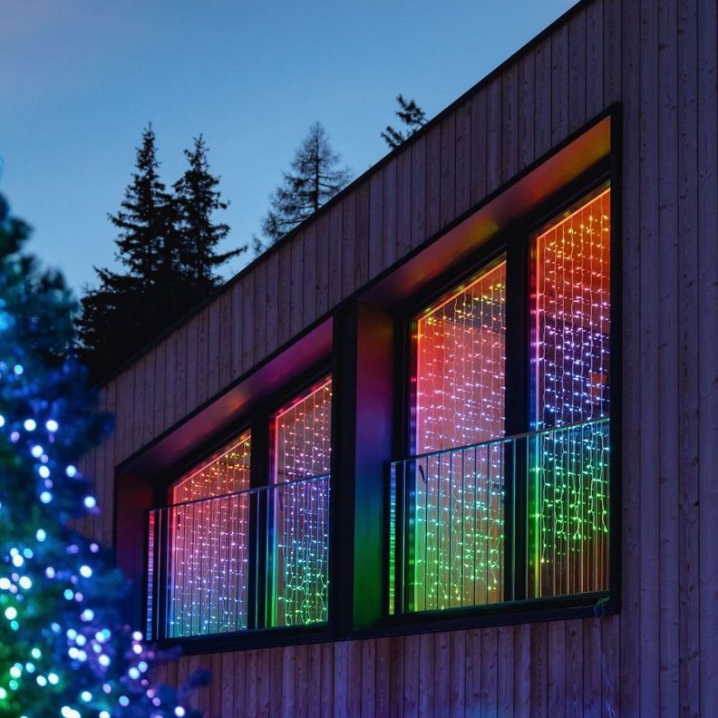 Cortina De 210 Luces Inteligentes Mapeables TWINKLY  BT/WiFi-7