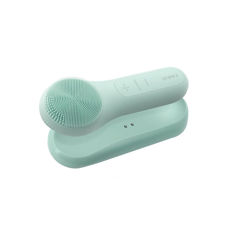 Cepillo de limpieza facial sónico con calor Verde FV-012 Vesper-3