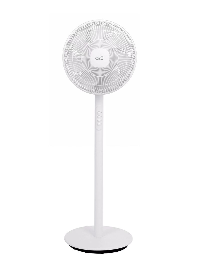Ventilador Pedestal Blanco 14" 7 aspas Ozu-0
