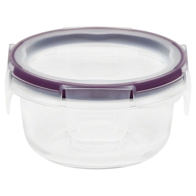 Contenedor circular de vidrio Total Solution Glass 236 ml Snapware by Pyrex-0