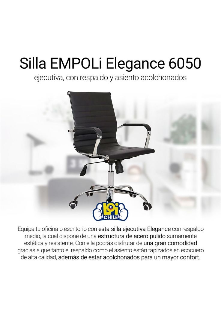 Sillon Ejecutivo Elegance Ecocuero Empoli-1