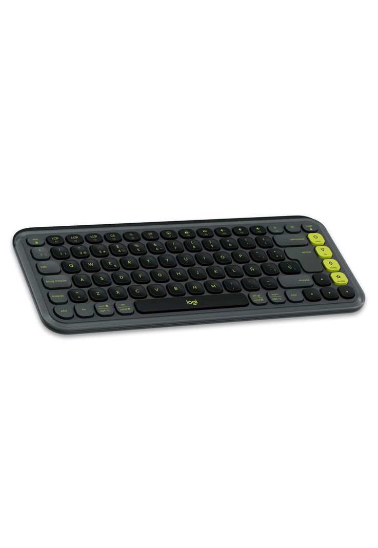 Kit Teclado y Mouse Inalámbricos Logitech Pop Icon Negro-5