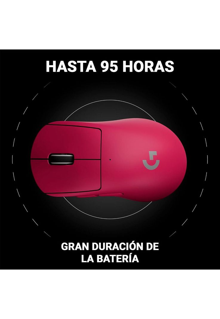 Mouse Gamer Logitech G Pro X Superlight 2 Magenta-8