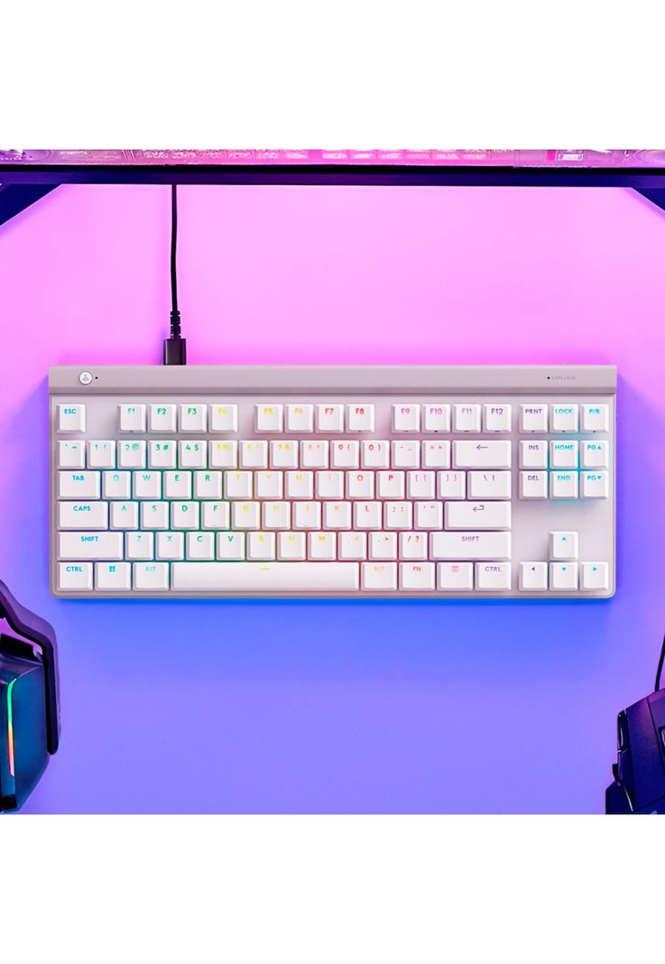 Teclado Gamer Logitech G G515 TKL Blanco-6