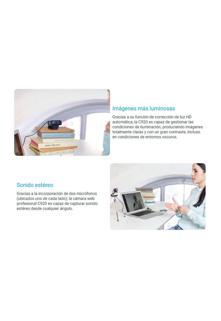 Camara Webcam Logitech C920 HD PRO-3