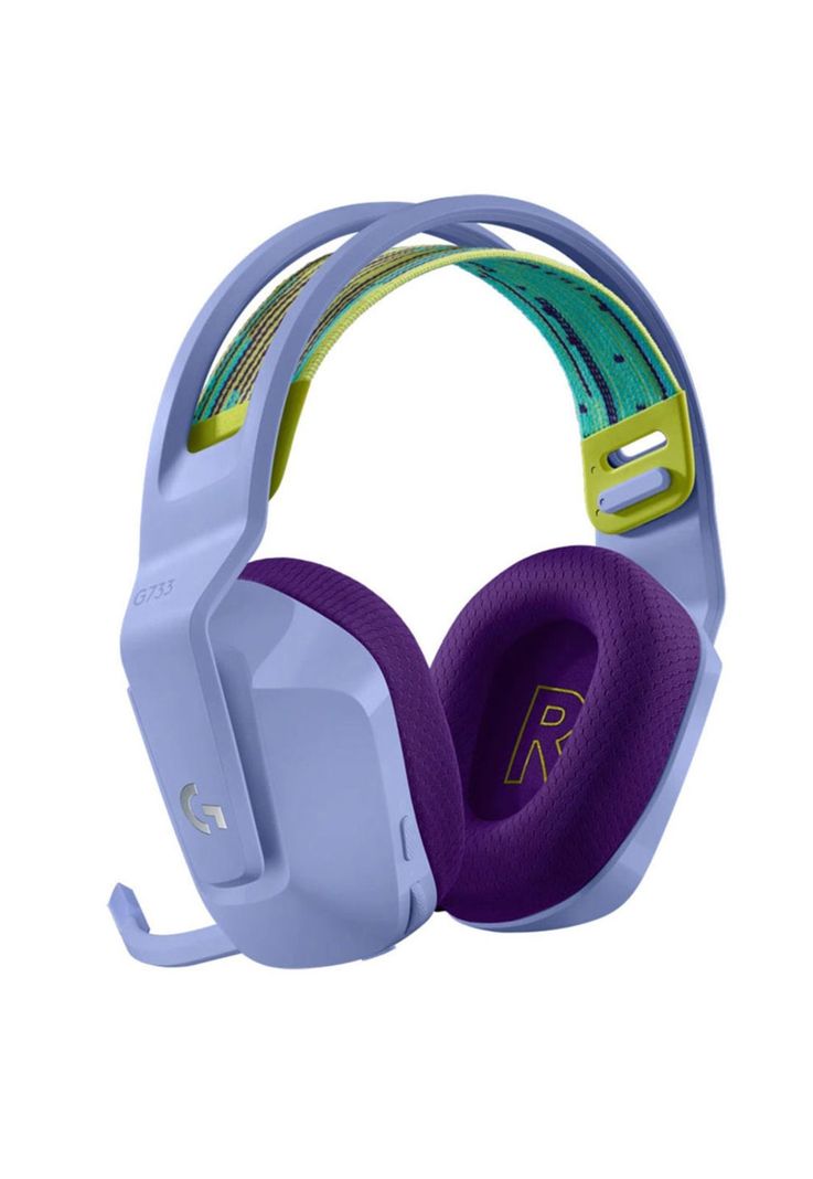 Audífonos Gamer Logitech G733 Lightspeed Wireless RGB Lila-2