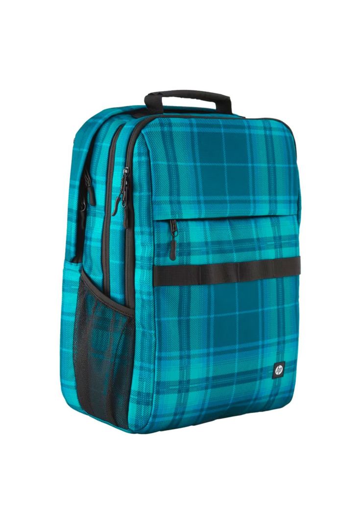 Mochila Hp Campus Xl Tartan Plaid Backpack 20L-0