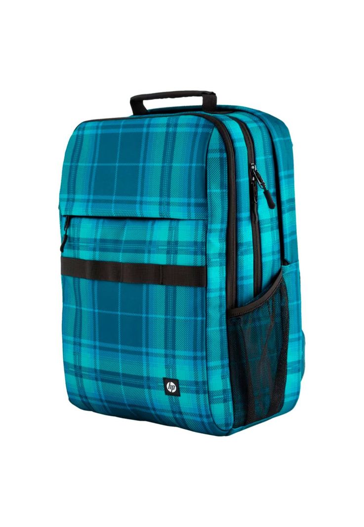 Mochila Hp Campus Xl Tartan Plaid Backpack 20L-1