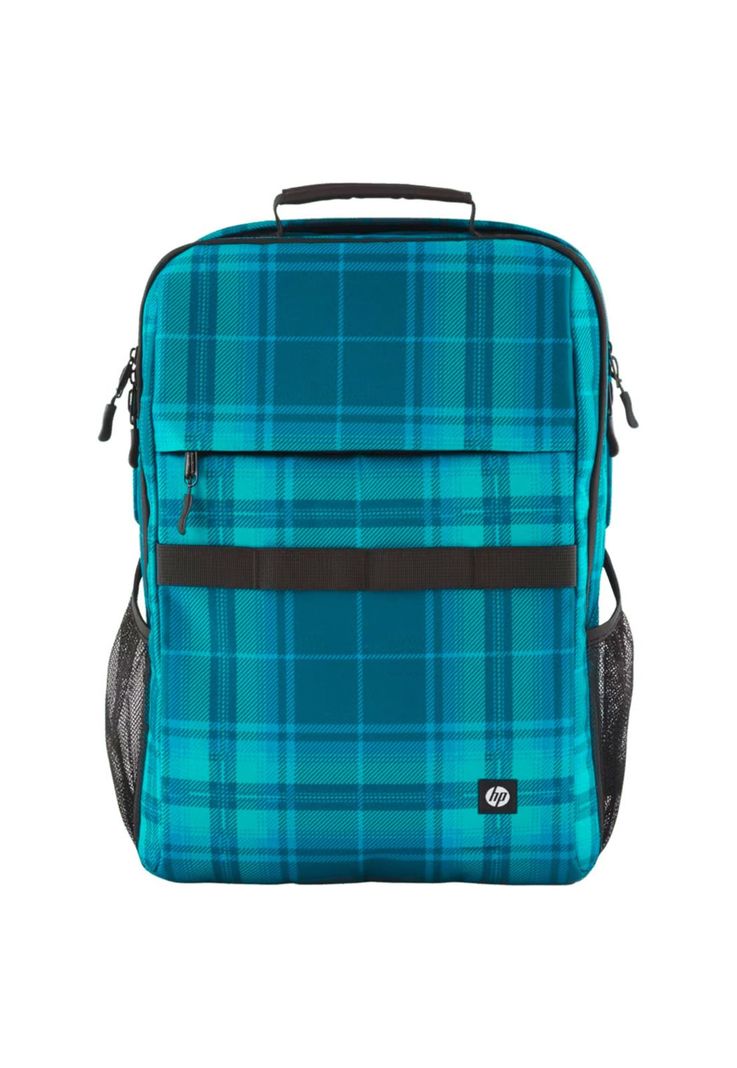 Mochila Hp Campus Xl Tartan Plaid Backpack 20L-5