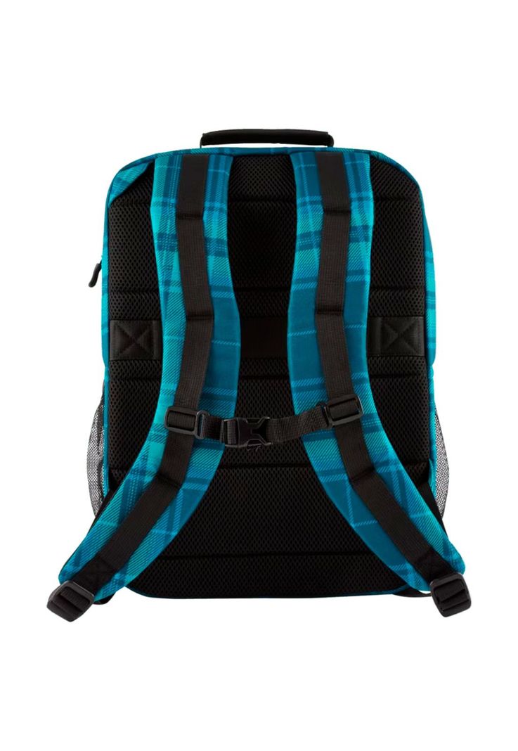 Mochila Hp Campus Xl Tartan Plaid Backpack 20L-6