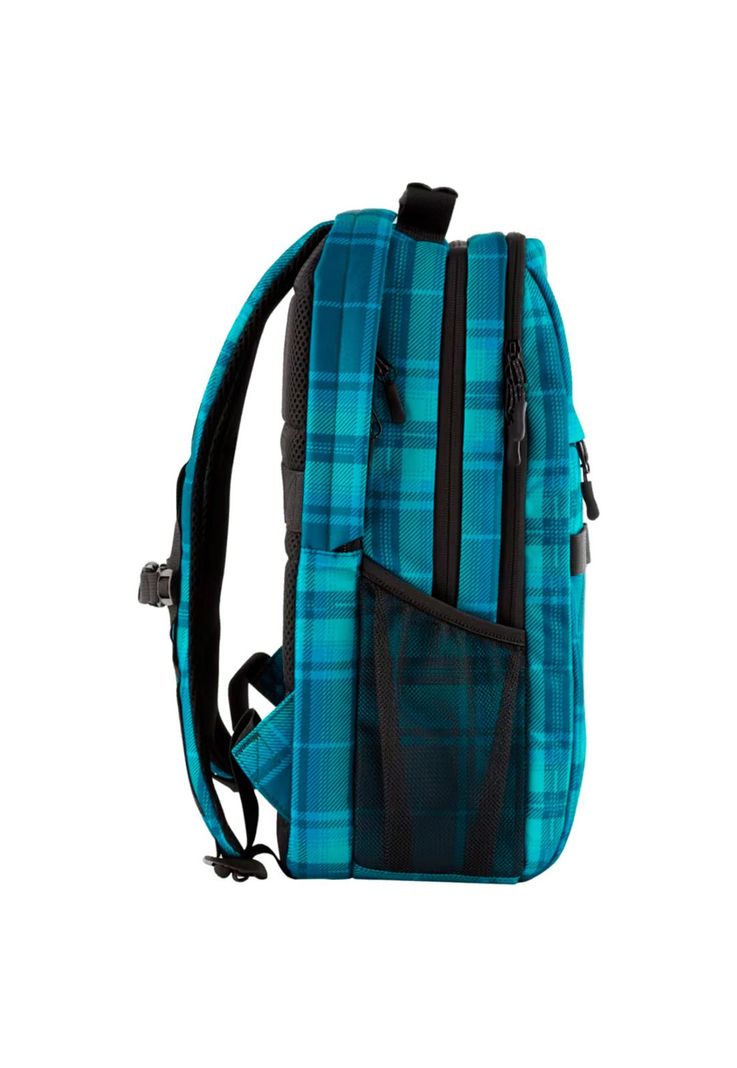 Mochila Hp Campus Xl Tartan Plaid Backpack 20L-7