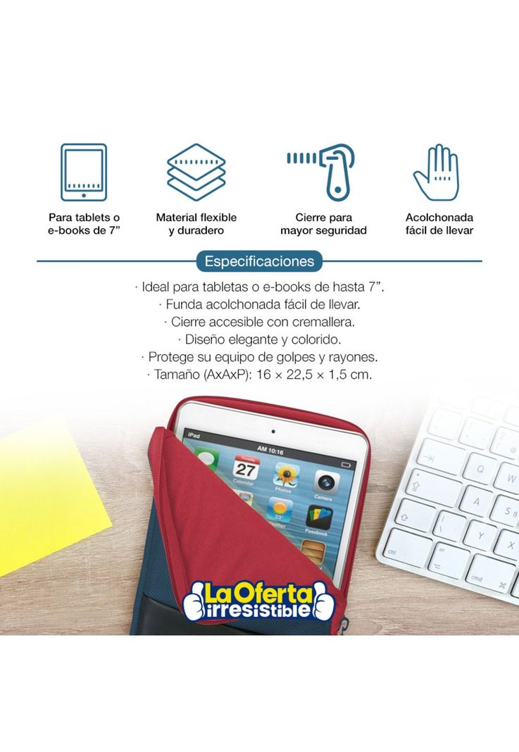 Funda Genius GS-720 para Tablet o Kindle de 7'-2