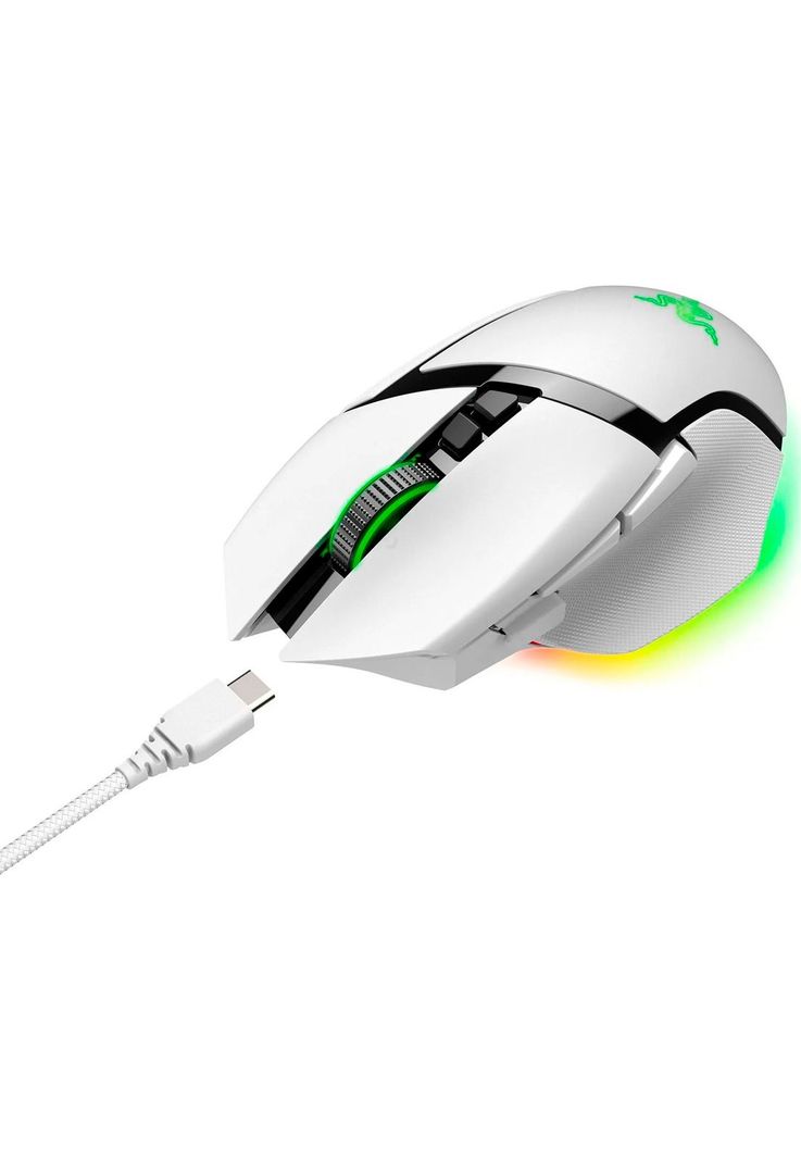 Mouse Gamer Inalámbrico Razer Basilisk V3 Pro 35k Mercury-2