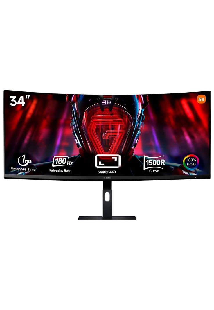 Monitor Gamer Curvo Xiaomi G34WQi 34" WQHD 180Hz 1Ms-0