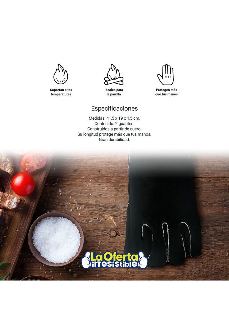 Guante De Cuero Parrilero Wayu Alta Temperatura Limited-2
