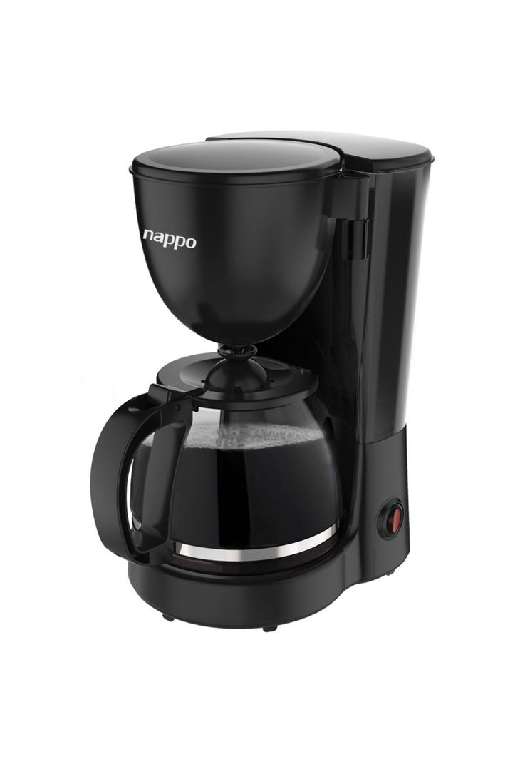 Cafetera Nappo 1,25 Litros Jarra de Vidrio Filtro Lavable