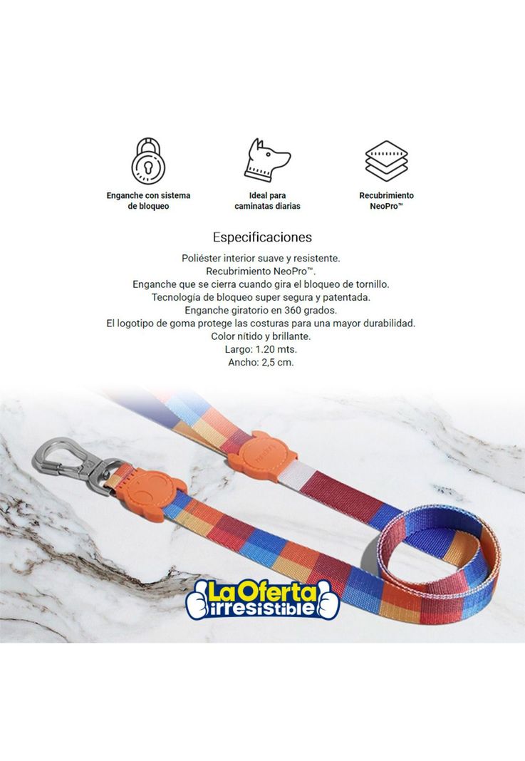 Correa Para Perro ZeeDoog Parker Large-2