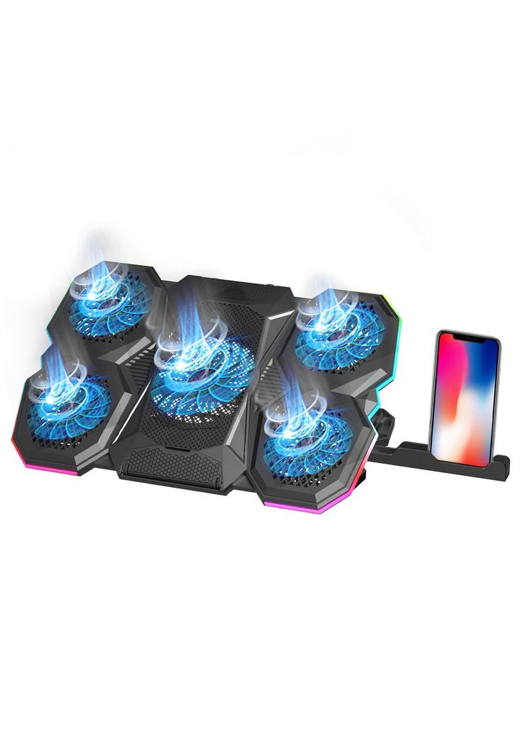 Cooler Pad Kolke 5 Ventiladores KVC-586-0