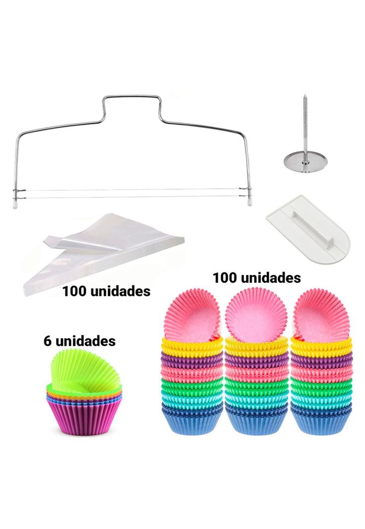 Set de Repostería CROiX 291 Piezas Silicona Acero Inoxidable-6