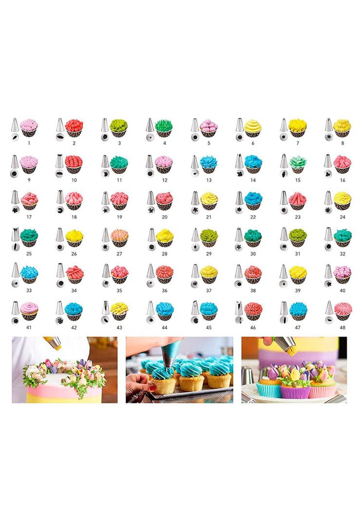 Set de Repostería CROiX 291 Piezas Silicona Acero Inoxidable-8