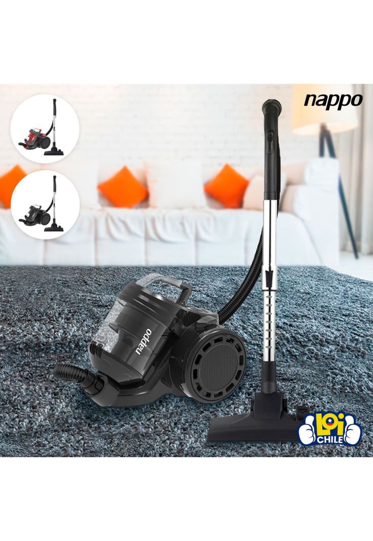 Aspiradora Nappo sin Bolsa Filtro HEPA 1200W 2L Negra-6