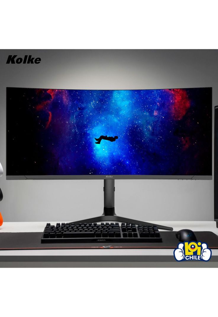 Monitor Gamer Kolke 34" 180Hz 1Ms UWQHD UltraWide Luz RGB-5