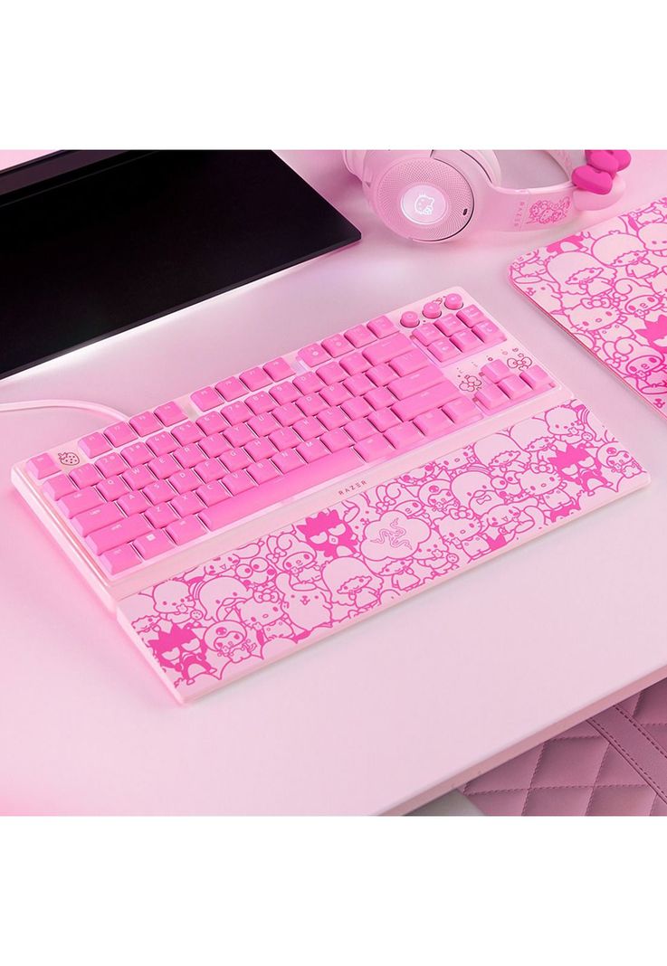 Teclado Gamer Razer Ornata V3 TKL Hello Kitty and Friends-5