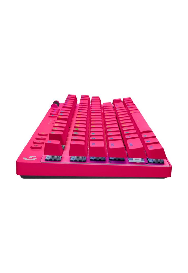 Teclado Logitech G Pro X TKL Lightspeed Inalámbrico Magenta-2