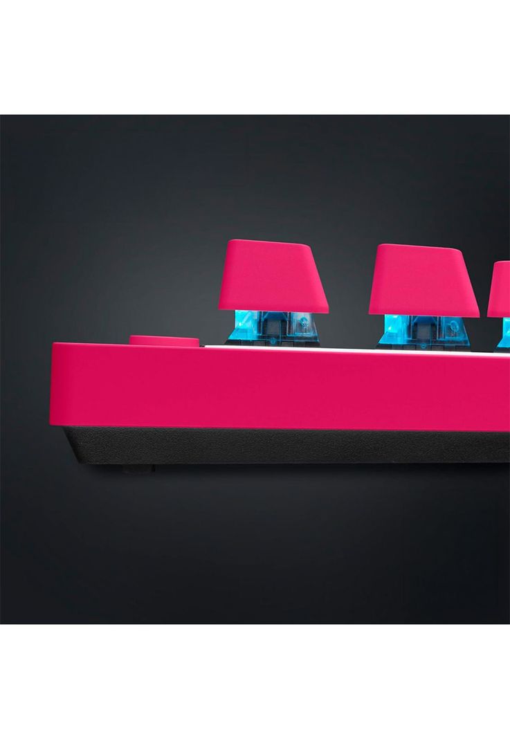 Teclado Logitech G Pro X TKL Lightspeed Inalámbrico Magenta-4