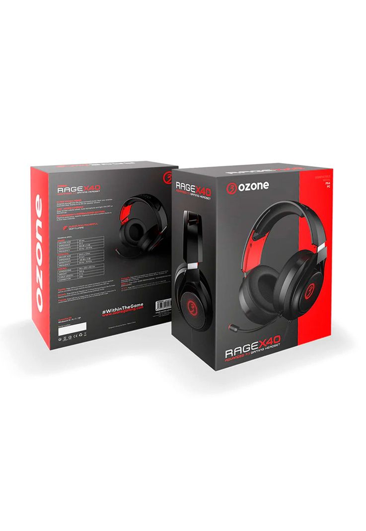 Audífonos Gamer Ozone Rage X40 Sonido 7.1-7