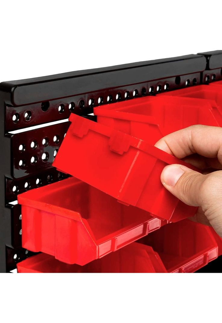 Organizador de Herramientas de Pared Nappo Tablero 46 Piezas-3
