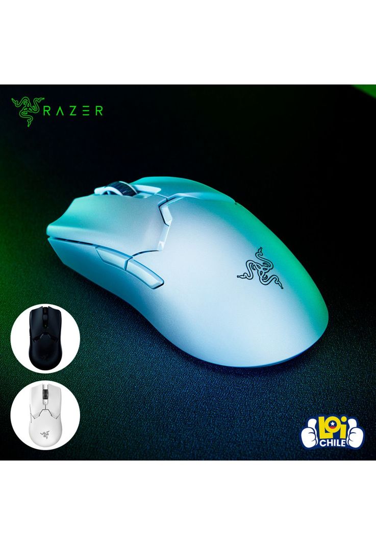 Mouse Gamer Razer Viper V2 Pro Inalámbrico Recargable Blanco-3
