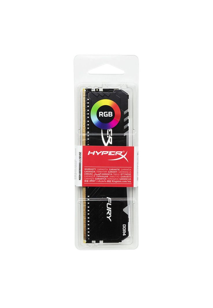 メモリー RAMMAX LO-DIMM DDR4 2400 16GB Memoria Ram Hyperx 16GB 2400Mhz DDR4 DIMM Fury RGB HyperX | Paris.cl