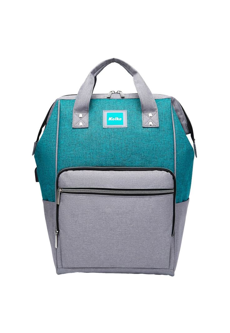 Mochila para Notebook Kolke Impermeable con Puerto USB-0