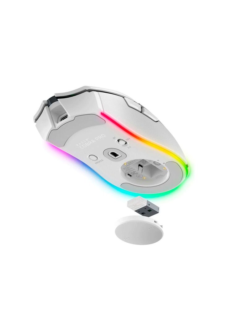 Mouse Gamer Razer Cobra Pro Wireless Bluetooth Blanco-6