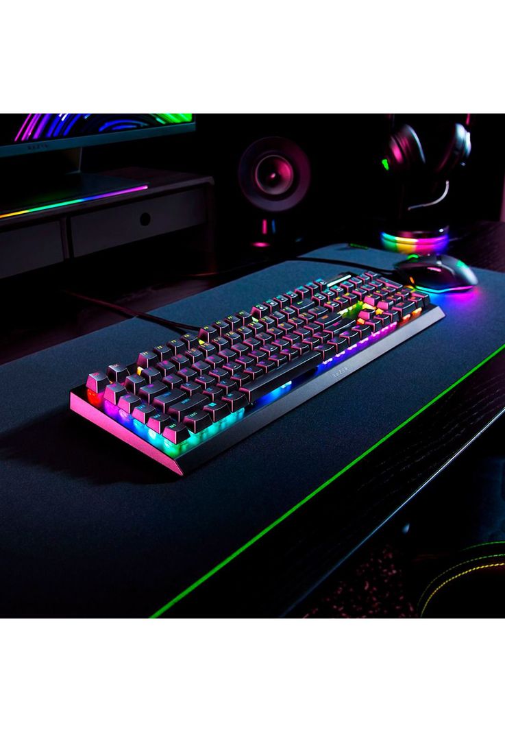 Teclado Gamer Razer Blackwidow V4 X Yellow Switch Español-2