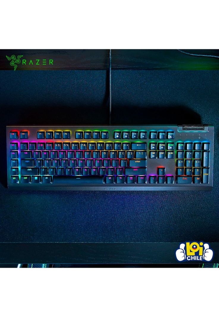 Teclado Gamer Razer Blackwidow V4 X Yellow Switch Español-5