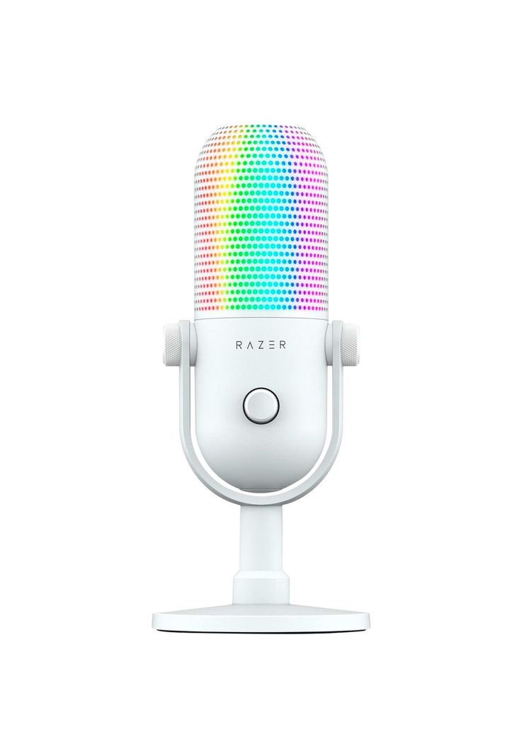 Micrófono Gamer Razer Seiren V3 Chroma Mercury-0