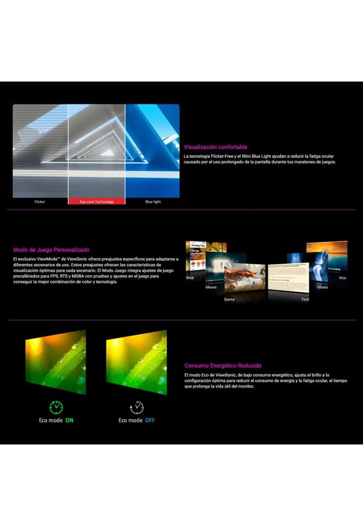 Monitor Gamer Curvo Viewsonic 32" Freesync QHD 2K 180Hz 1ms-4