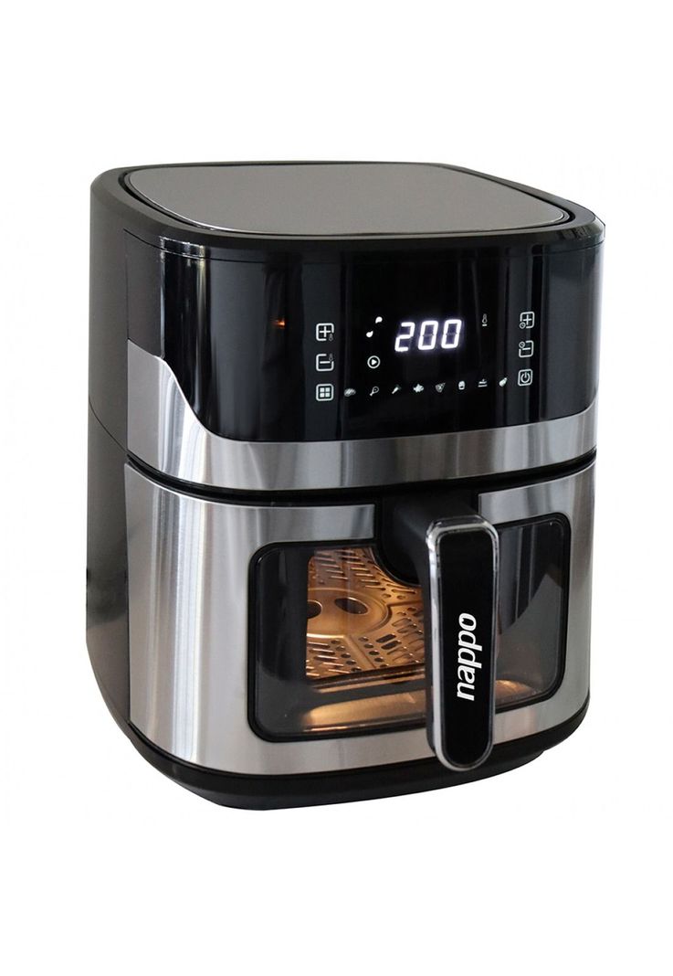 Freidora de Aire Digital Nappo Turbo Fryer XL 7L 1600w Visor-2