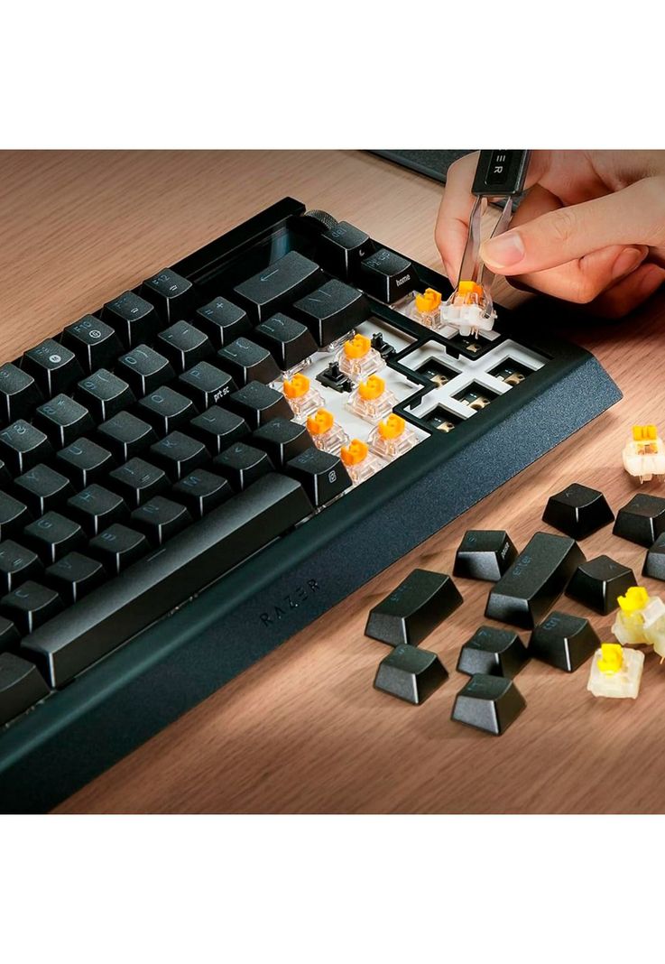Teclado Gamer Razer Blackwidow V4 Pro 75% Inalámbrico US-5