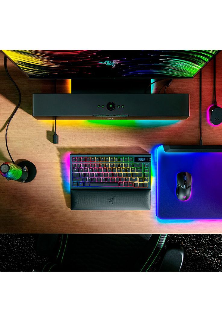Teclado Gamer Razer Blackwidow V4 Pro 75% Inalámbrico US-6