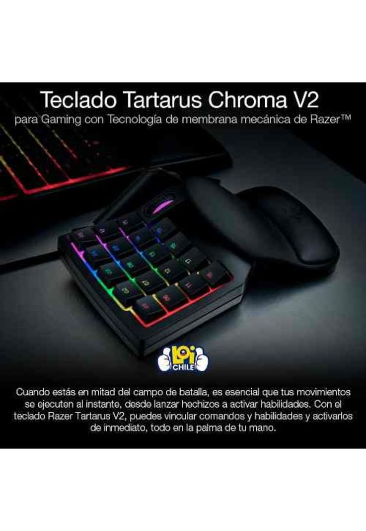 Teclado Gamer Razer Tartarus V2 Chroma KeyPad-1