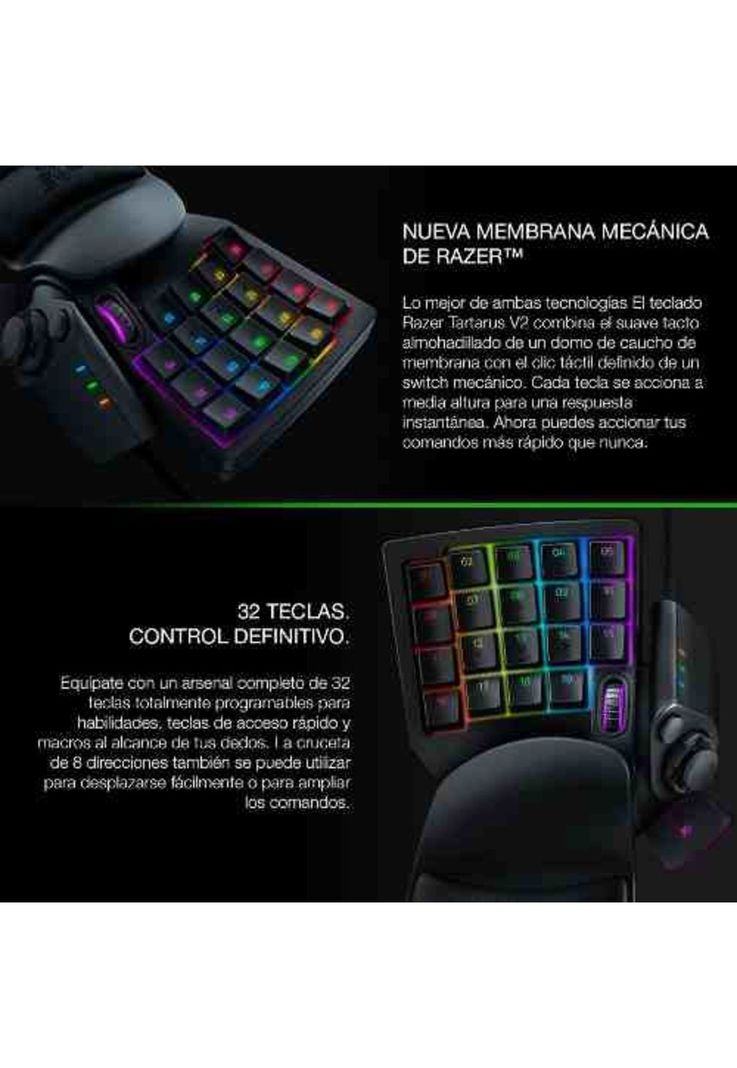 Teclado Gamer Razer Tartarus V2 Chroma KeyPad-2