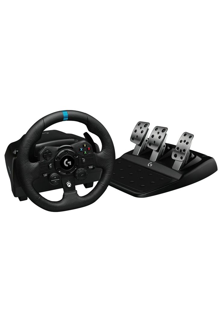 Volante de Carreras y Pedales Logitech G923 para PC y Xbox-0