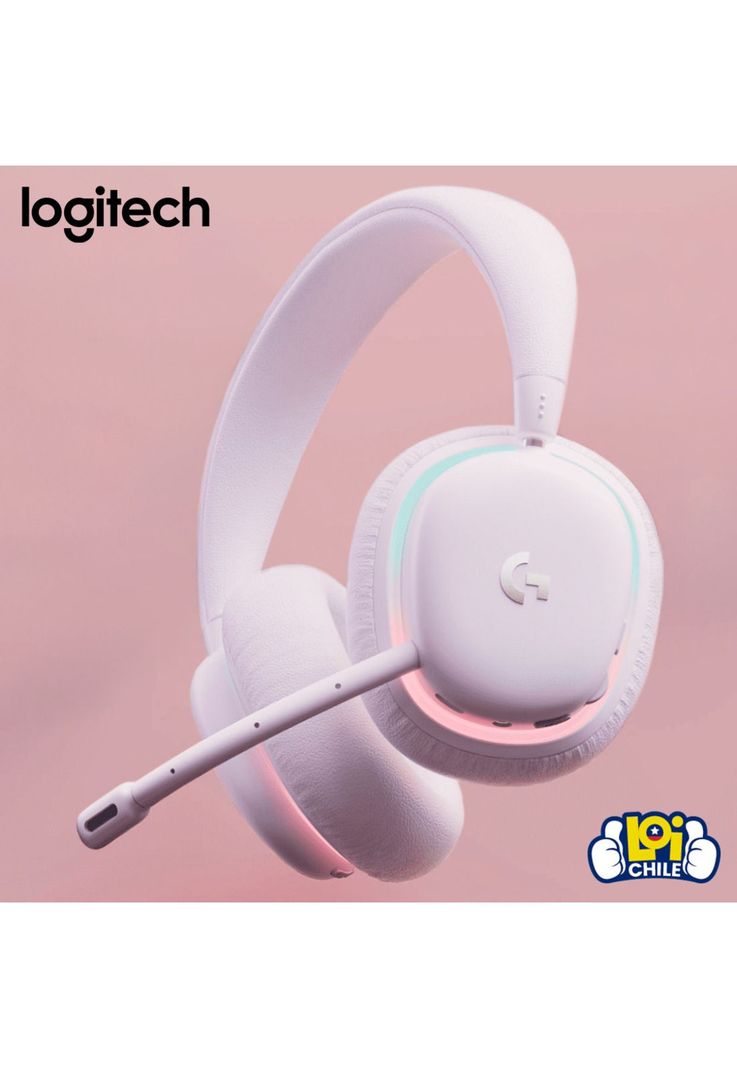 Audífonos Gamer Logitech G G735 Wireless Aurora Blanco-6